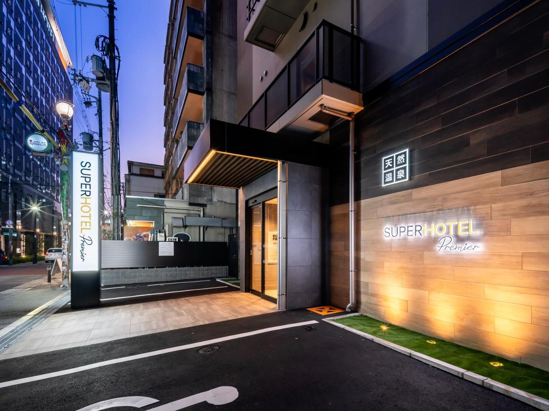 Super Hotel Premier Namba Shinsaibashi Natural Hot Spring Осака Екстериор снимка